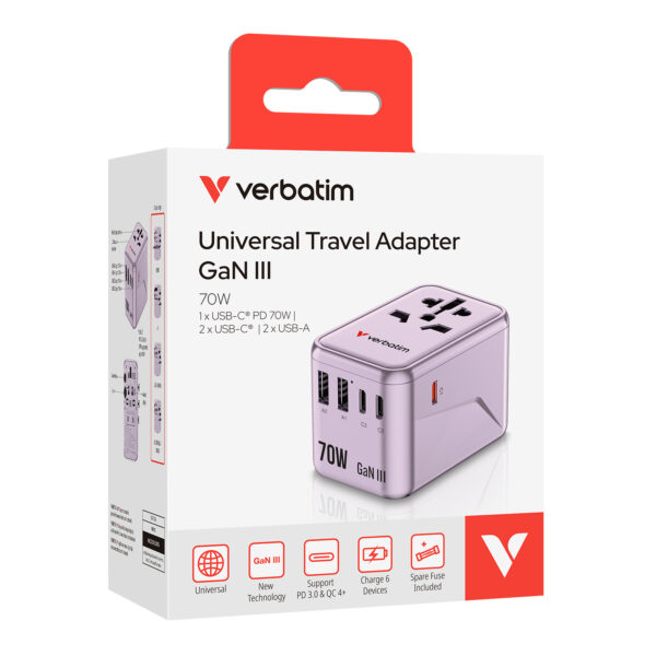GaN III 70W Universal Travel Adapter (UTA-09) - Image 10