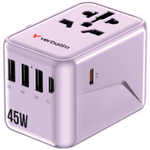 5 Port 45W Universal Travel Adapter (UTA-08)