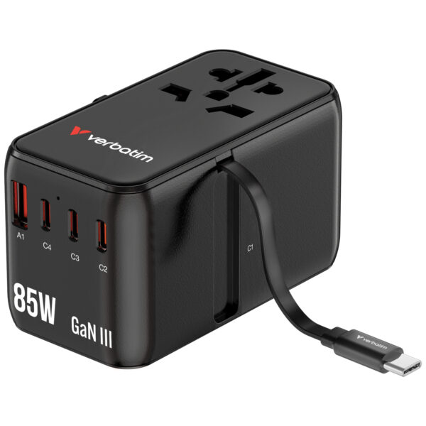 Charge 'n' Travel Adapter 85W Retractable Cable (CNT-02) - Image 7