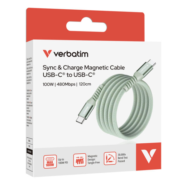 Sync & Charge 100W Magnetic Cable USB-C to USB-C (SCC2-CCM100) - Image 6