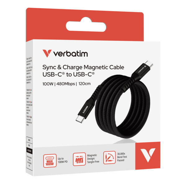 Sync & Charge 100W Magnetic Cable USB-C to USB-C (SCC2-CCM100) - Image 10