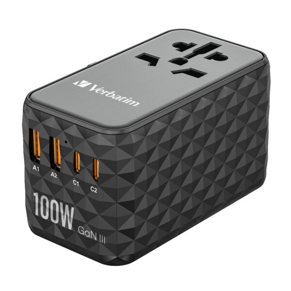 GaN III 100W Universal Travel Adapter (UTA-06) - Image 2