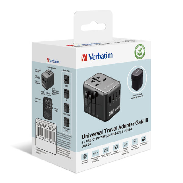 GaN III 70W Universal Travel Adapter (UTA-09) - Image 7