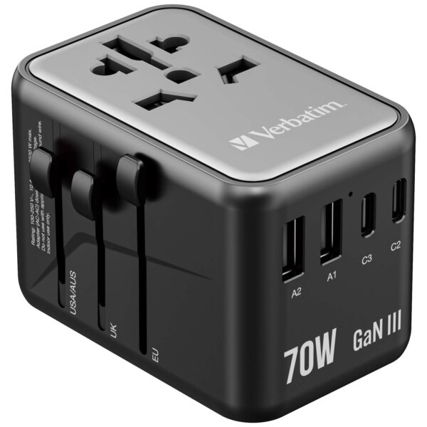 GaN III 70W Universal Travel Adapter (UTA-09) - Image 5
