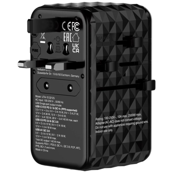GaN III 140W Universal Travel Adapter (UTA-10) - Image 6