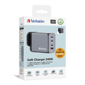 4-Port 240W GaN Wall Charger (GNC-240U)