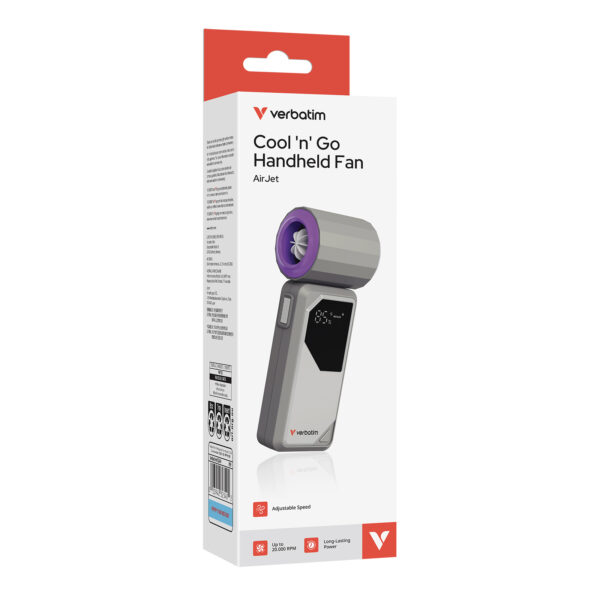 Cool 'n' Go Handheld Fan - AirJet - Image 3