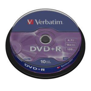 DVD+R 16X 4.7GB (10 Pack Spindle)