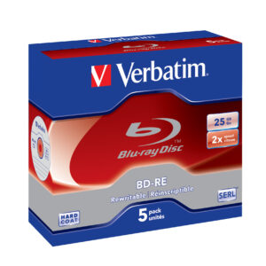 BD-RE SL 2X 25GB (5 Pack Jewel Case)