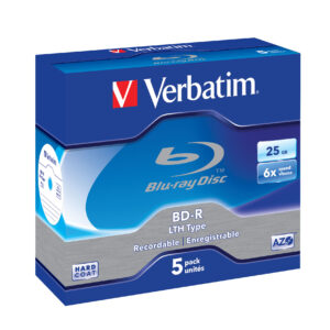 BD-R 6X 25GB LTH (5 Pack Jewel Case)