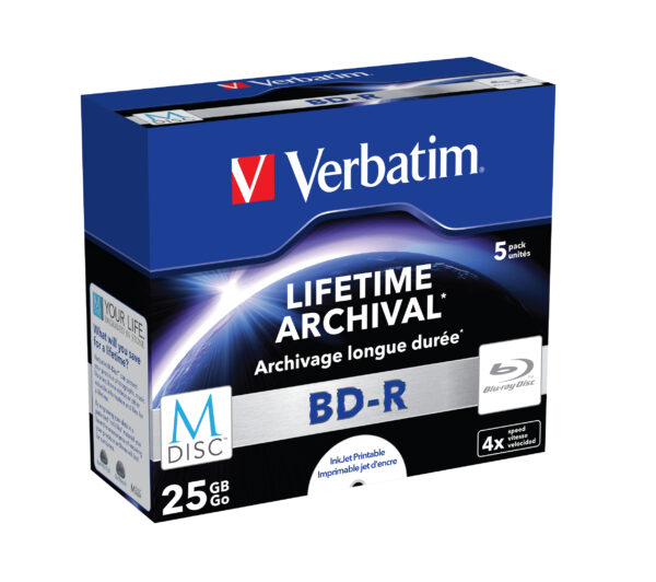 BD-R 4X 25GB (5 Pack Jewel Case)