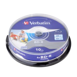 BD-R 25GB 6X Wide Inkjet Printable