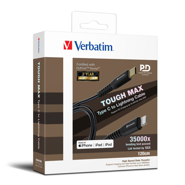 Tough Max Type C to Lightning Cable