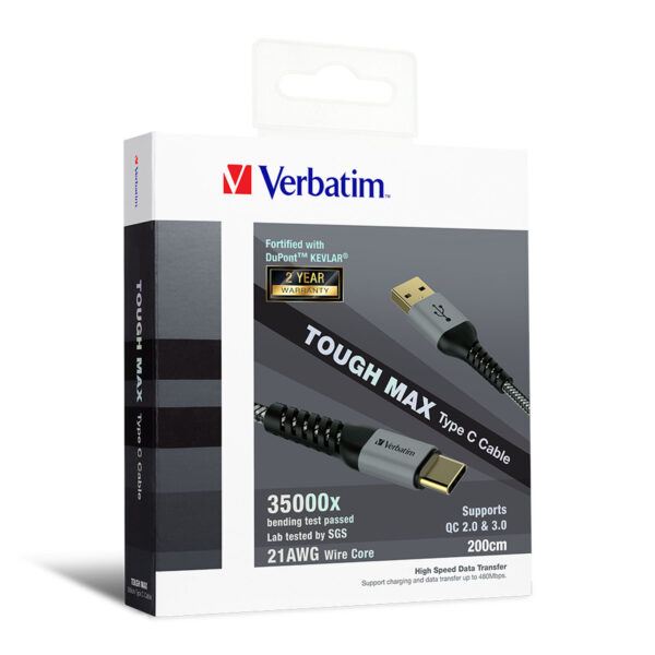 Tough Max Type C to USB-A Cable - Image 4