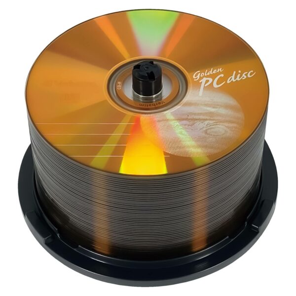 CD-R 700MB 52X Golden PC 50pk Spindle - 图片 3