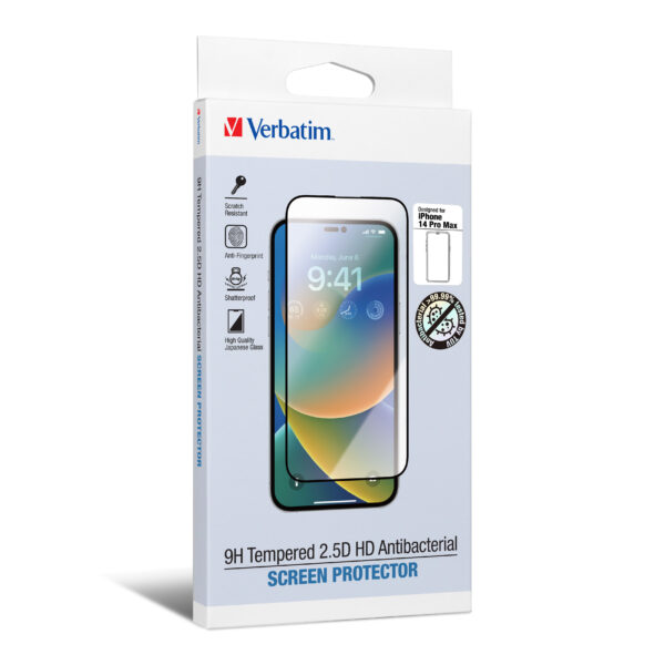(iPhone 14 Series) 9H Tempered 2.5D HD Antibacterial Screen Protector - 图片 2