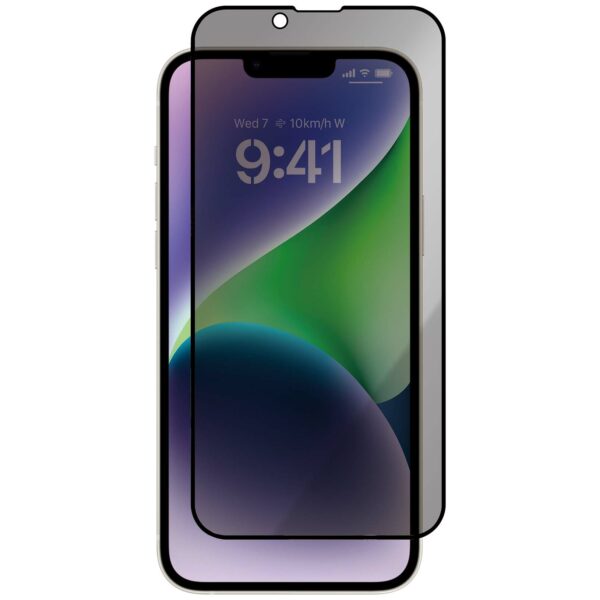 (iPhone 14 Series) 9H Tempered 2.5D Privacy Antibacterial Screen Protector - 图片 5