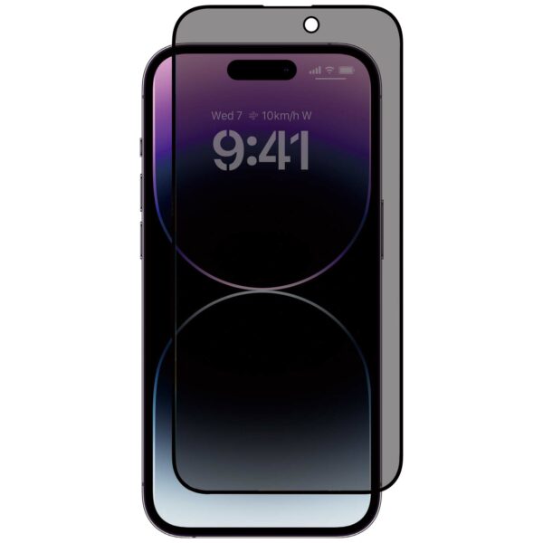 (iPhone 14 Series) 9H Tempered 2.5D Privacy Antibacterial Screen Protector - 图片 7