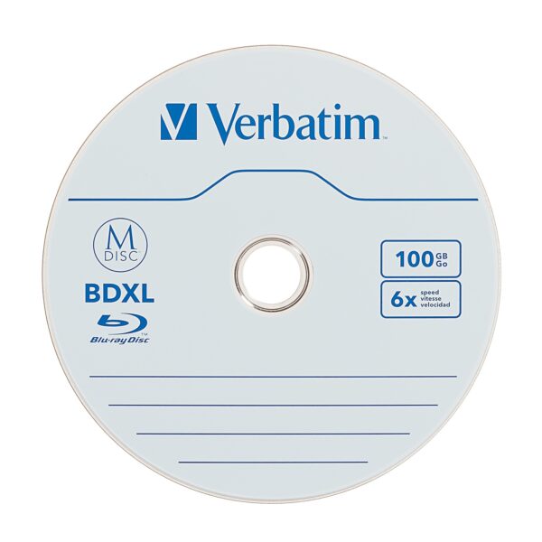 M-Disc BDXL 100GB  4X Branded 5pk Jewel Case in Retail Box - Image 3