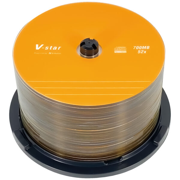 V-star CD-R 52X 700MB (50 Pack Spindle) - 图片 3