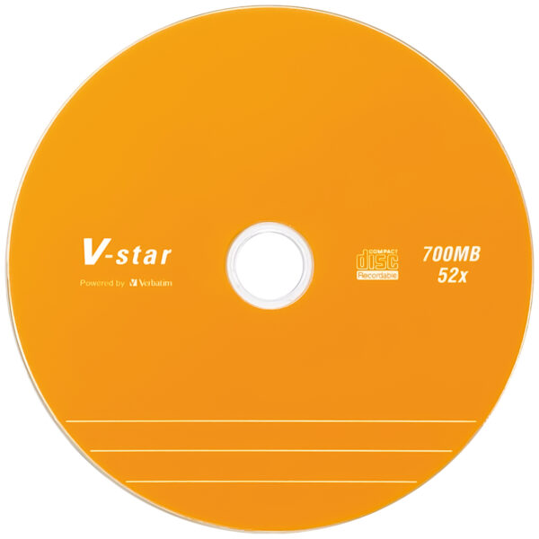 V-star CD-R 52X 700MB (50 Pack Spindle) - 图片 5