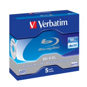 BD-R DL 6X 50GB (5 Pack Jewel Case)